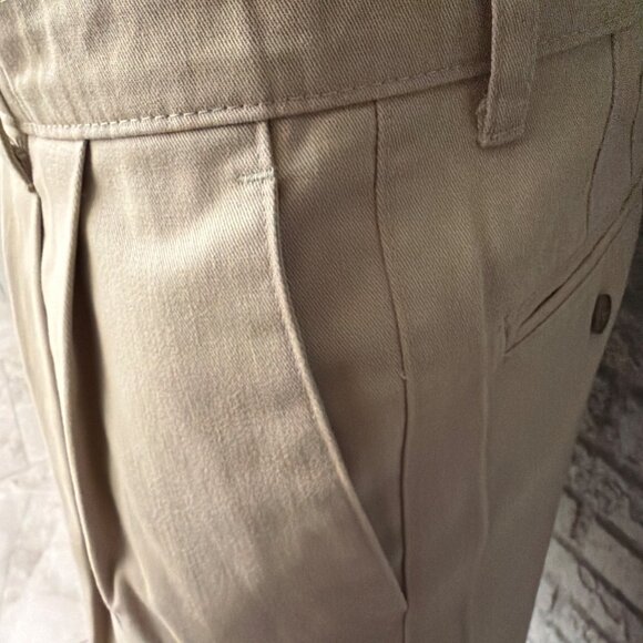 Vintage Khaki Dockers Men’s Loose Fit Trousers Dress Pants Size 34 x 30 - Picture 4 of 9